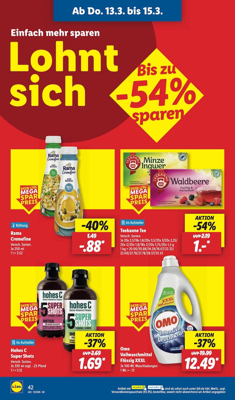 Lidl Aktueller Prospekt ab Montag Seite 56