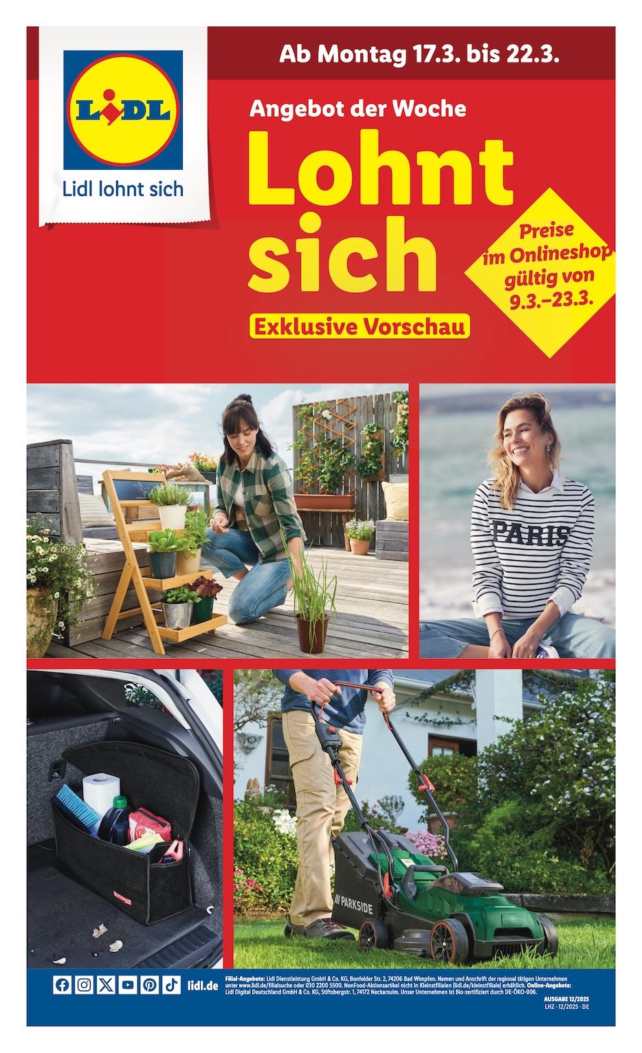 Lidl Exklusive Vorschau Seite 1