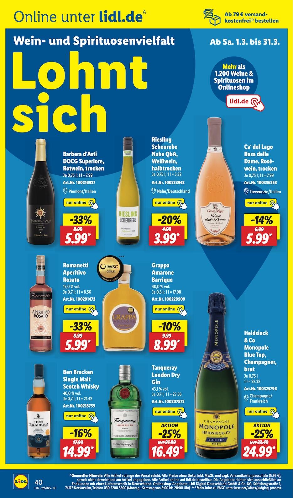 Lidl Aktueller Prospekt ab Montag Seite 54