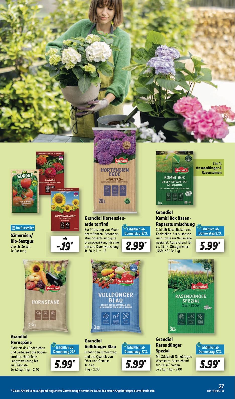 Lidl Aktueller Prospekt ab Montag Seite 47