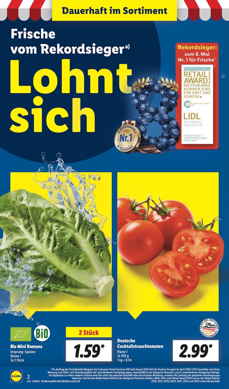 Lidl Aktueller Prospekt ab Montag Seite 2