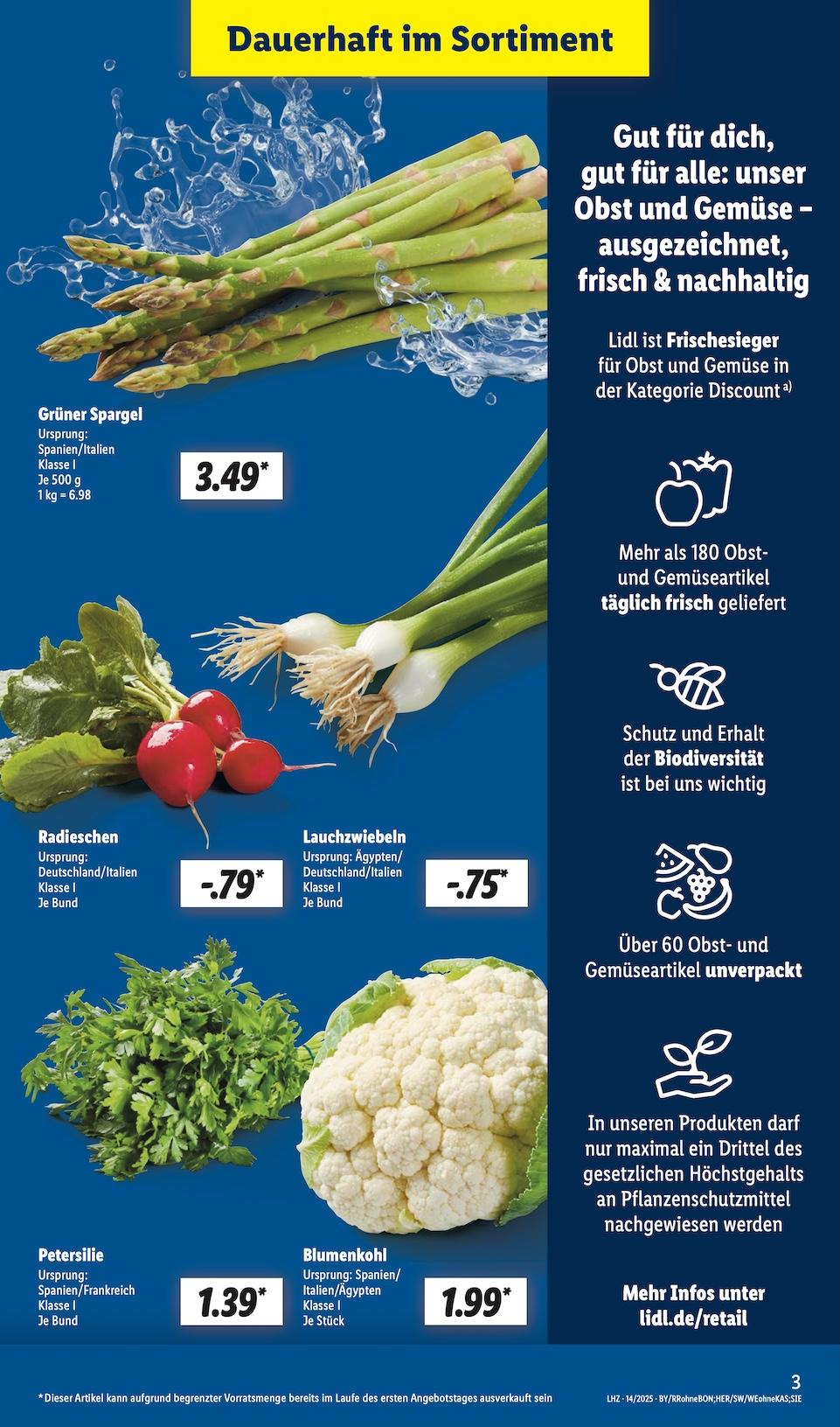 Lidl Aktueller Prospekt ab Montag Seite 3