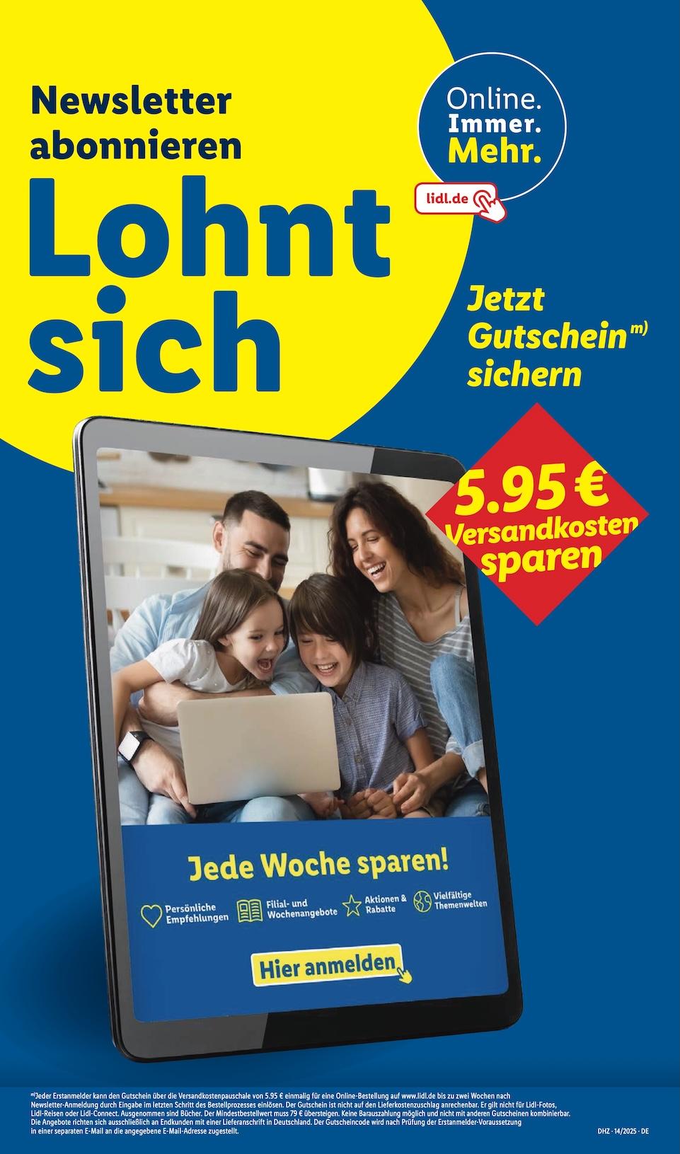 Lidl Aktueller Prospekt ab Montag Seite 60