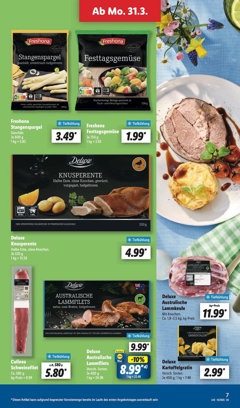 Lidl Aktueller Prospekt ab Montag Seite 7