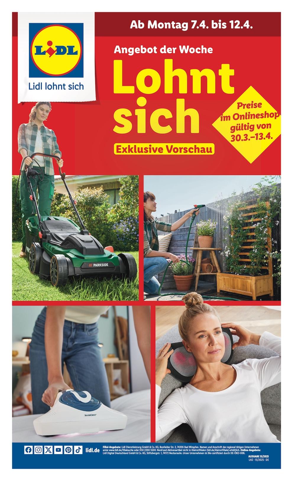Lidl Exklusive Vorschau Seite 1