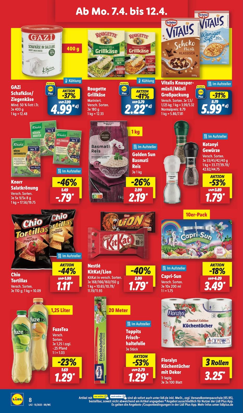 Lidl Aktueller Prospekt ab Montag Seite 12
