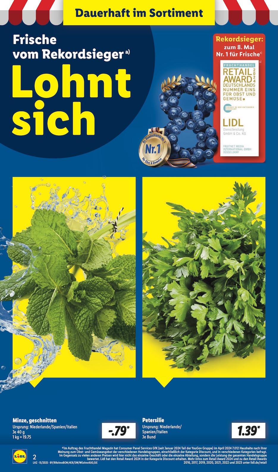 Lidl Aktueller Prospekt ab Montag Seite 2