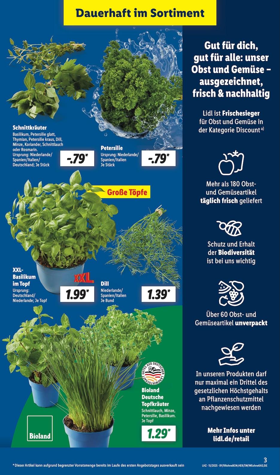 Lidl Aktueller Prospekt ab Montag Seite 3