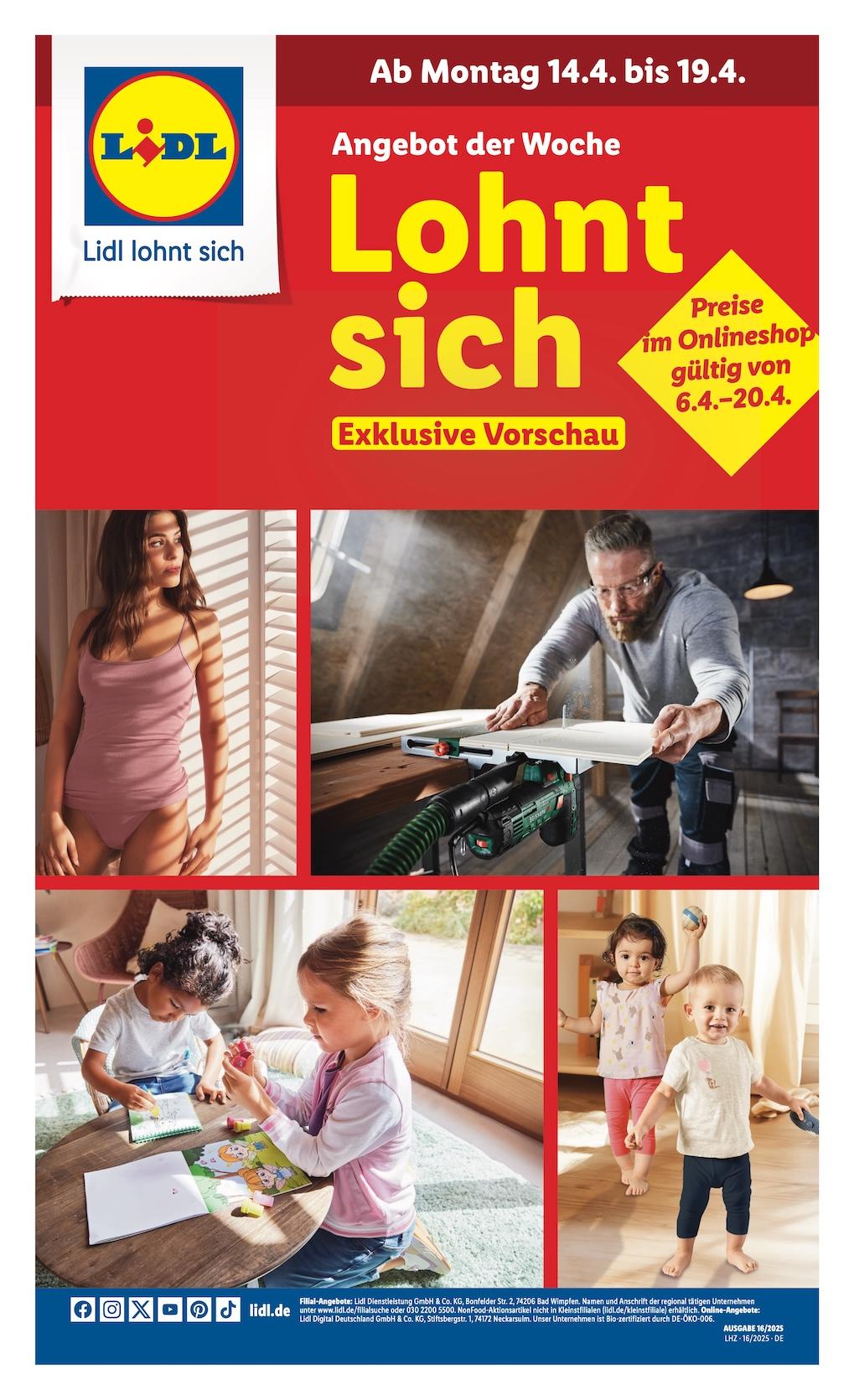 Lidl Exklusive Vorschau Seite 1