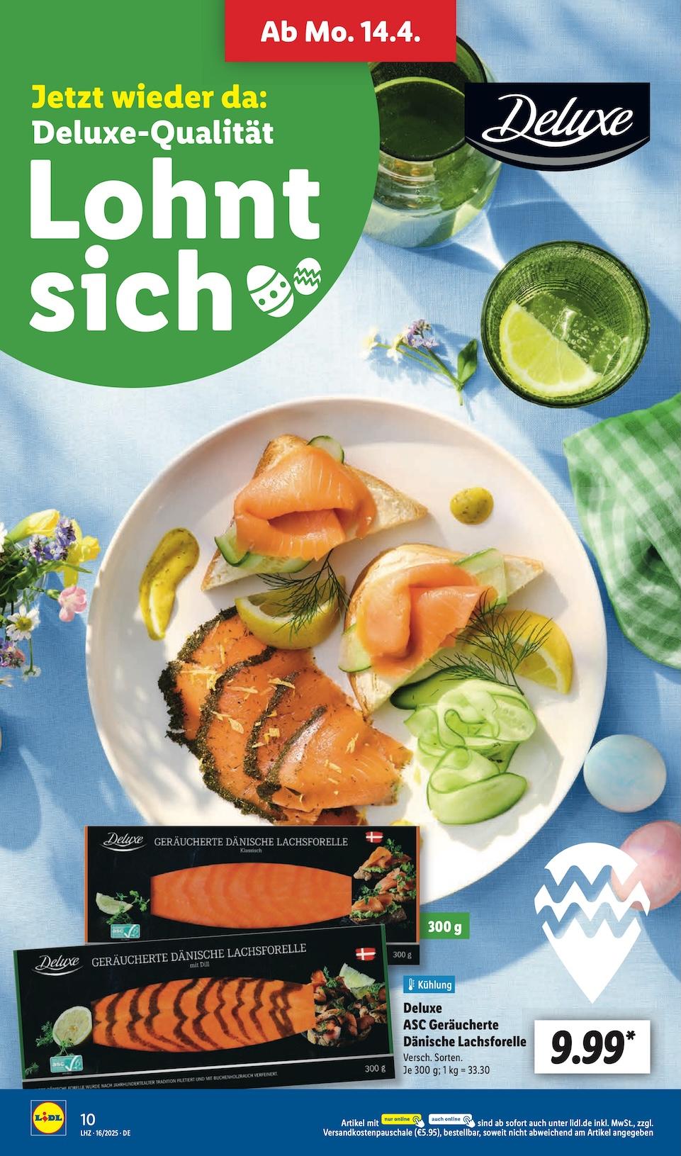 Lidl Aktueller Prospekt ab Montag Seite 16