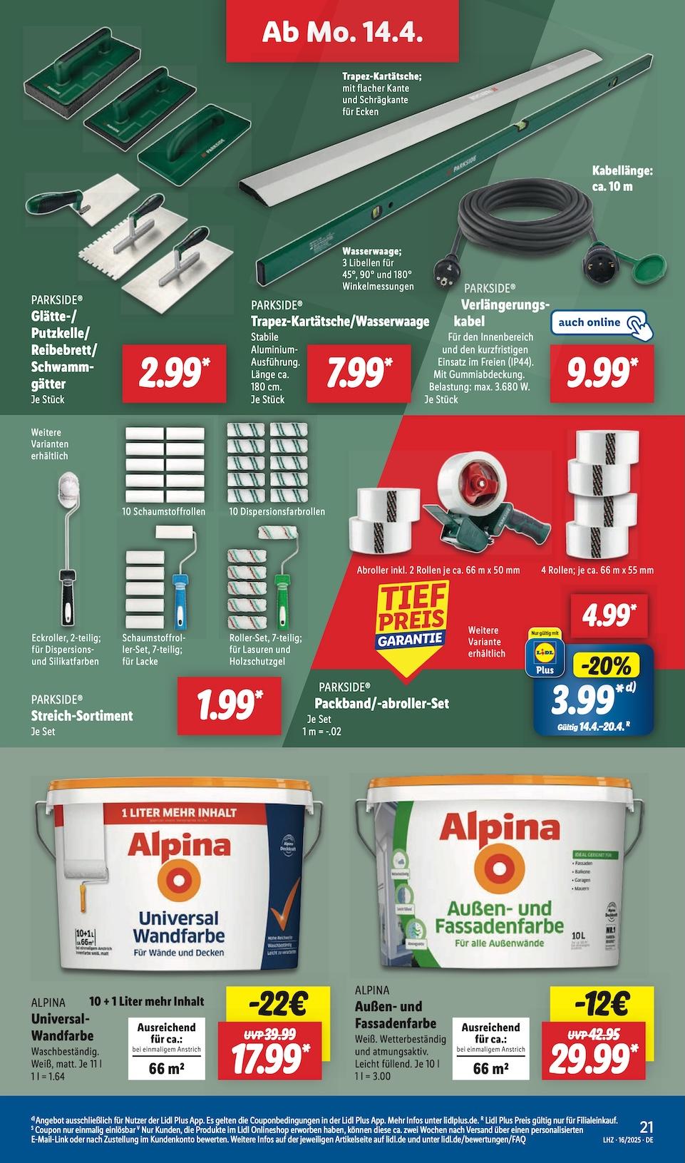 Lidl Aktueller Prospekt ab Montag Seite 29