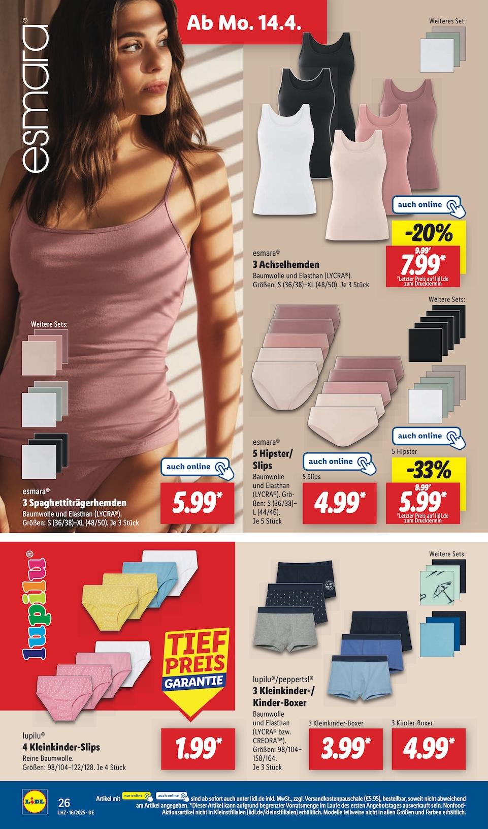 Lidl Aktueller Prospekt ab Montag Seite 36