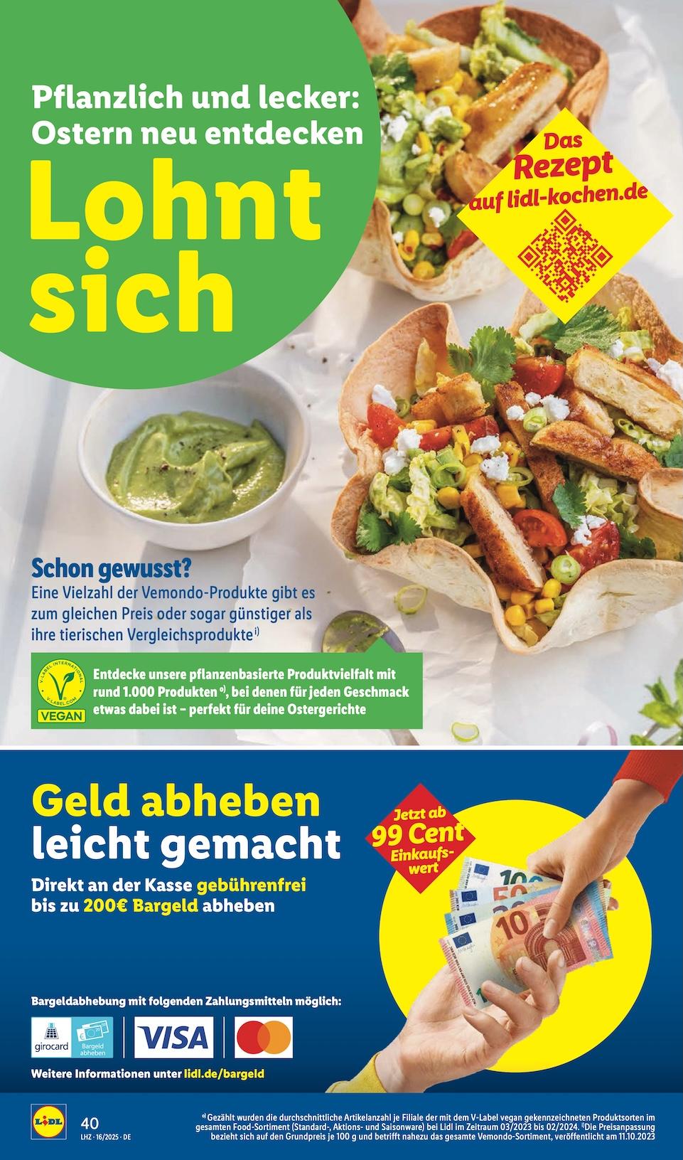Lidl Aktueller Prospekt ab Montag Seite 52