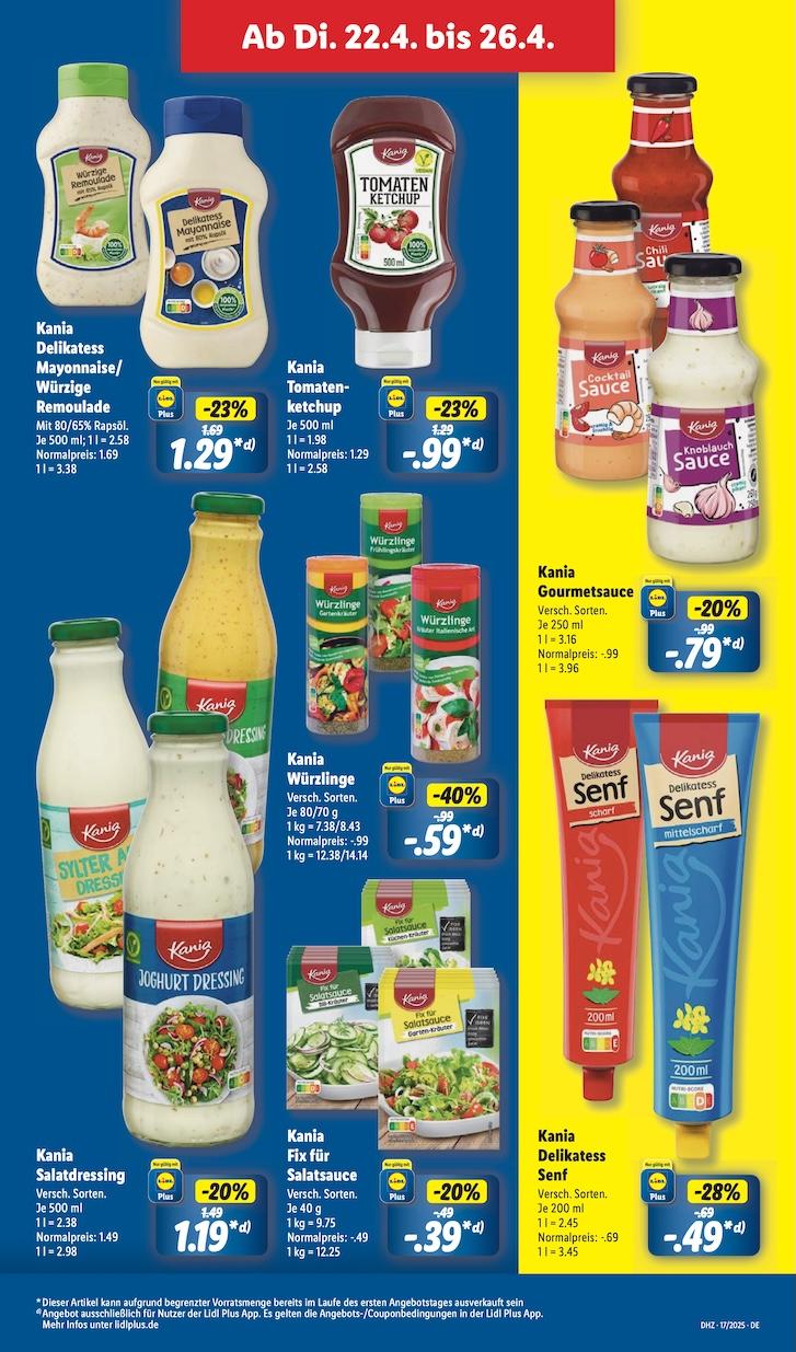 Lidl Aktueller Prospekt ab Dienstag Seite 21