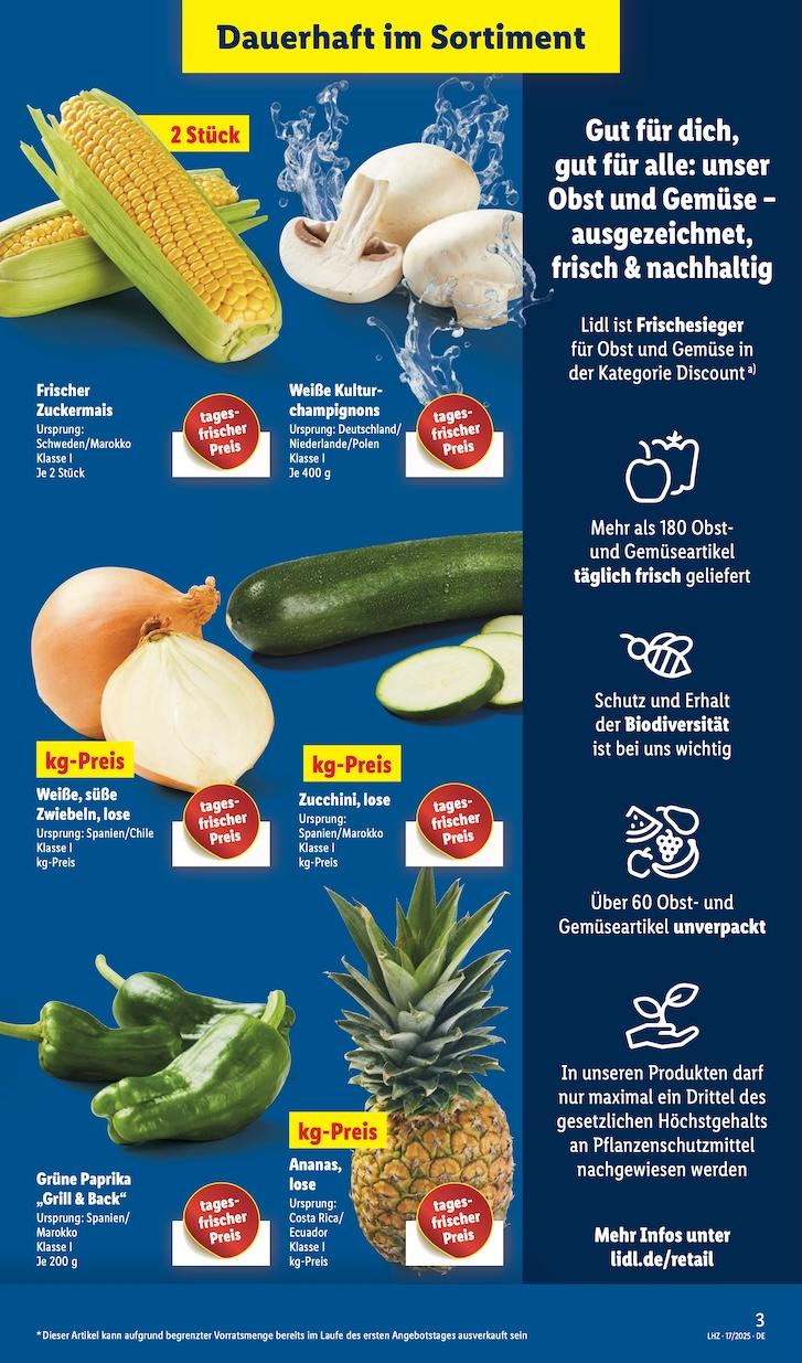 Lidl Aktueller Prospekt ab Dienstag Seite 3