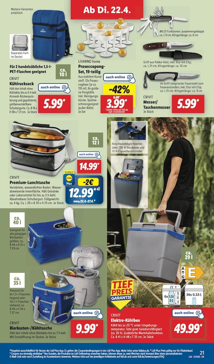Lidl Aktueller Prospekt ab Dienstag Seite 31