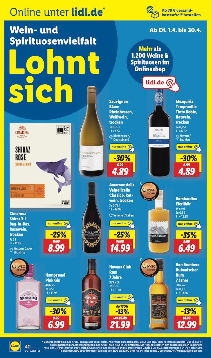 Lidl Aktueller Prospekt ab Dienstag Seite 54