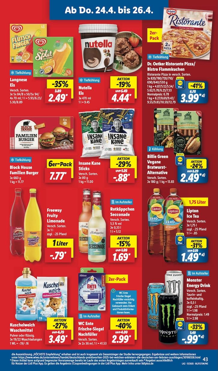 Lidl Aktueller Prospekt ab Dienstag Seite 57