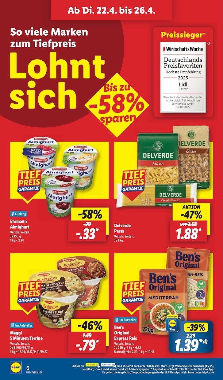 Lidl Aktueller Prospekt ab Dienstag Seite 8