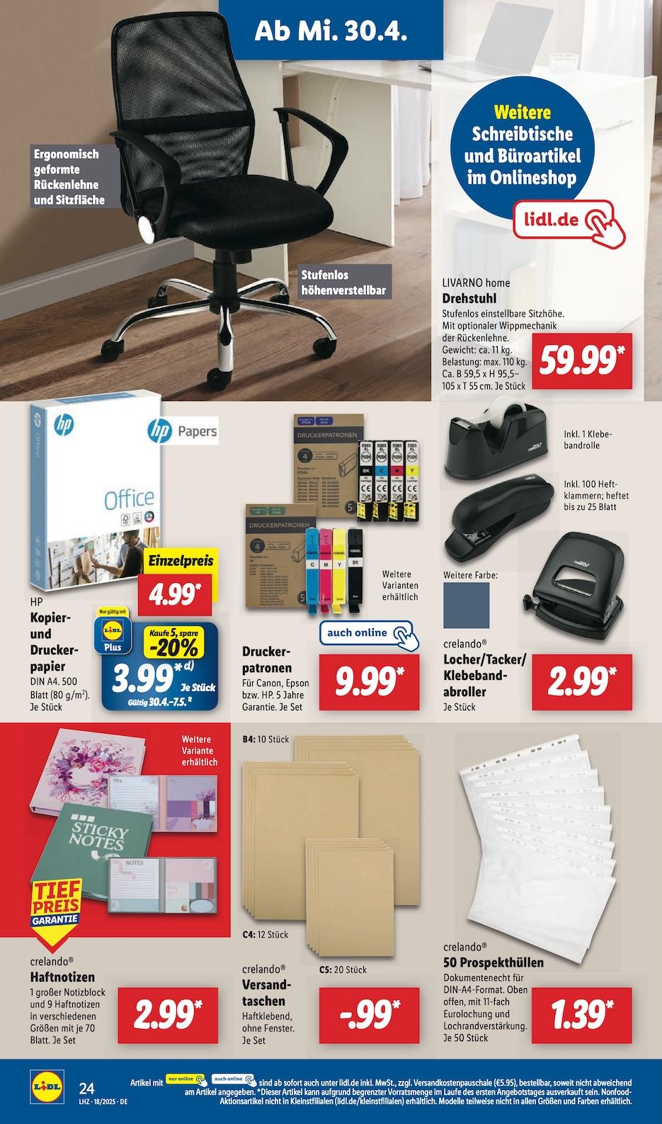 Lidl Aktueller Prospekt ab Montag Seite 32