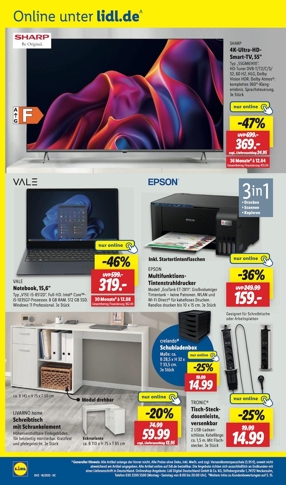 Lidl Aktueller Prospekt ab Montag Seite 44