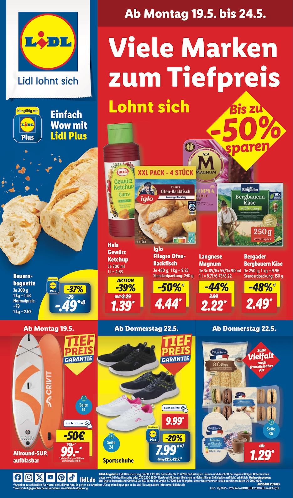 Lidl Aktueller Prospekt ab Montag Seite 1