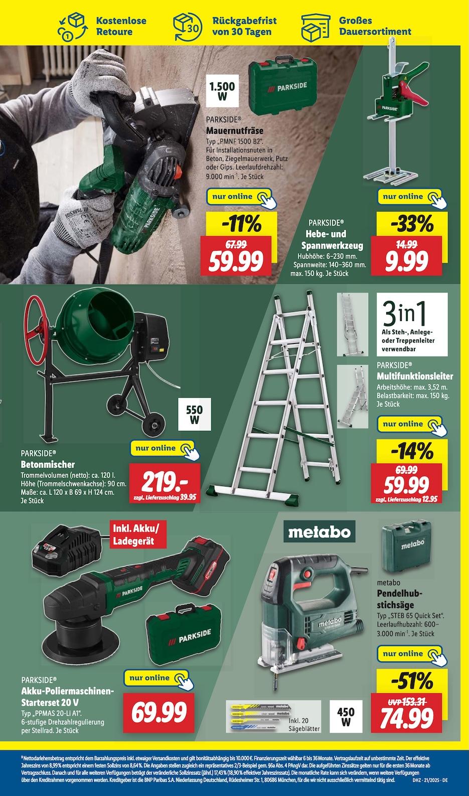 Lidl Aktueller Prospekt ab Montag Seite 47