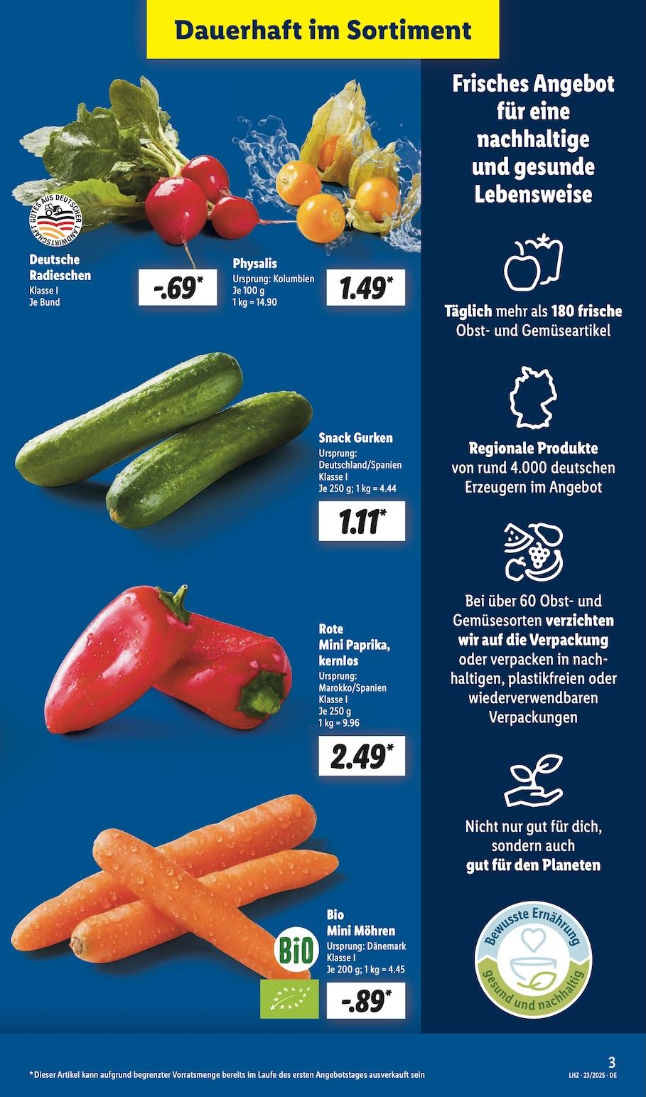 Lidl Aktueller Prospekt ab Montag Seite 3