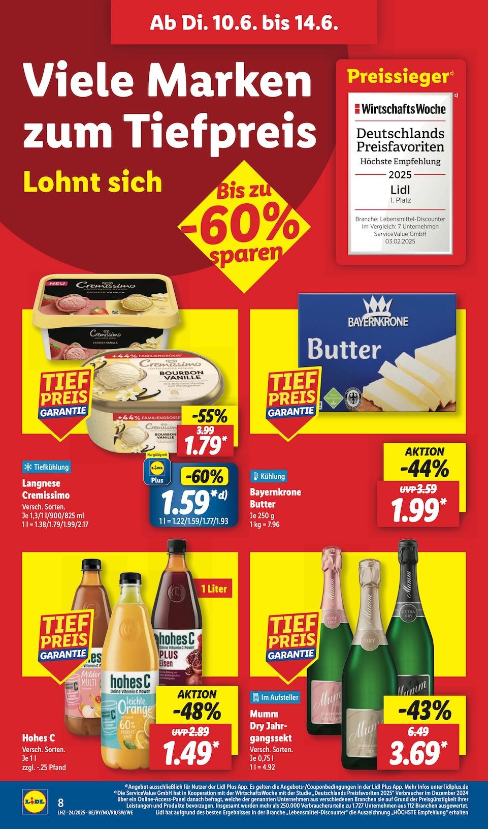 Lidl Aktueller Prospekt ab Dienstag Seite 10