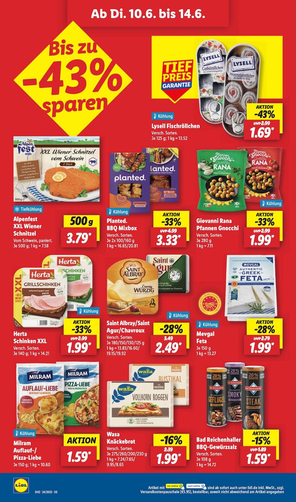 Lidl Aktueller Prospekt ab Dienstag Seite 14