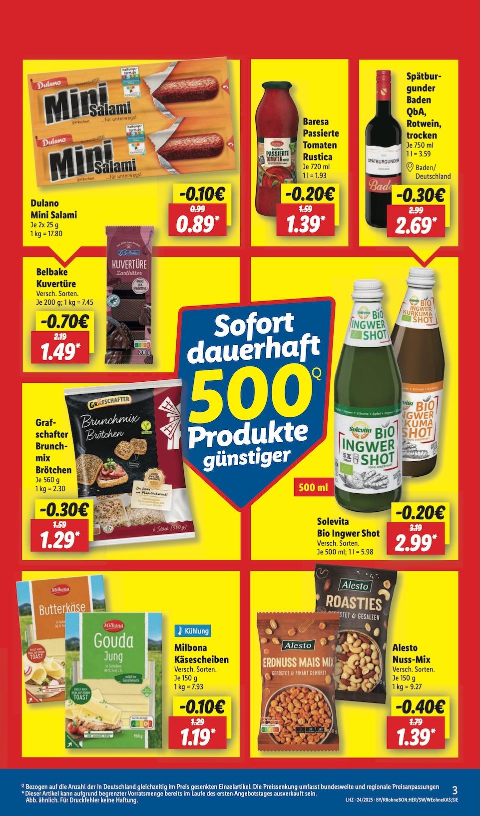 Lidl Aktueller Prospekt ab Dienstag Seite 3