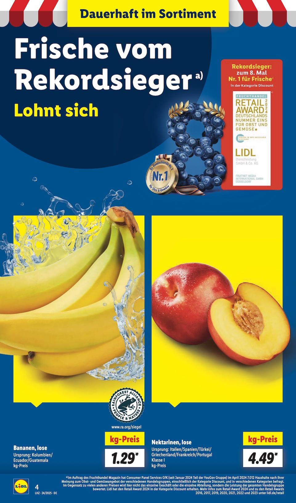 Lidl Aktueller Prospekt ab Dienstag Seite 4
