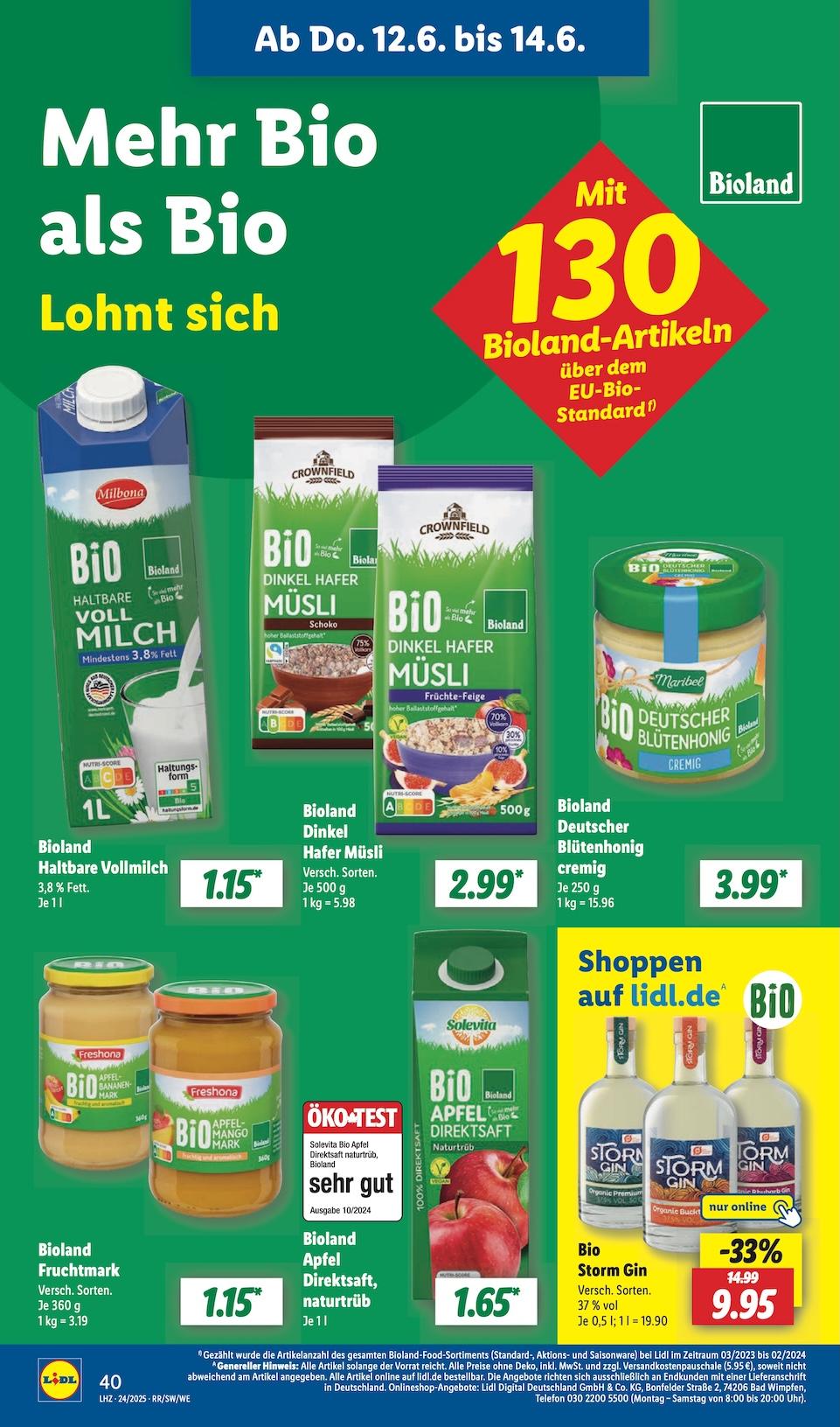 Lidl Aktueller Prospekt ab Dienstag Seite 60