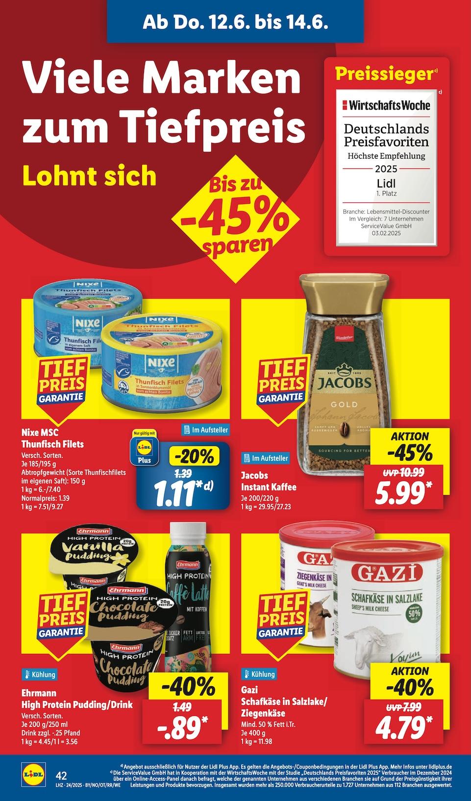 Lidl Aktueller Prospekt ab Dienstag Seite 62