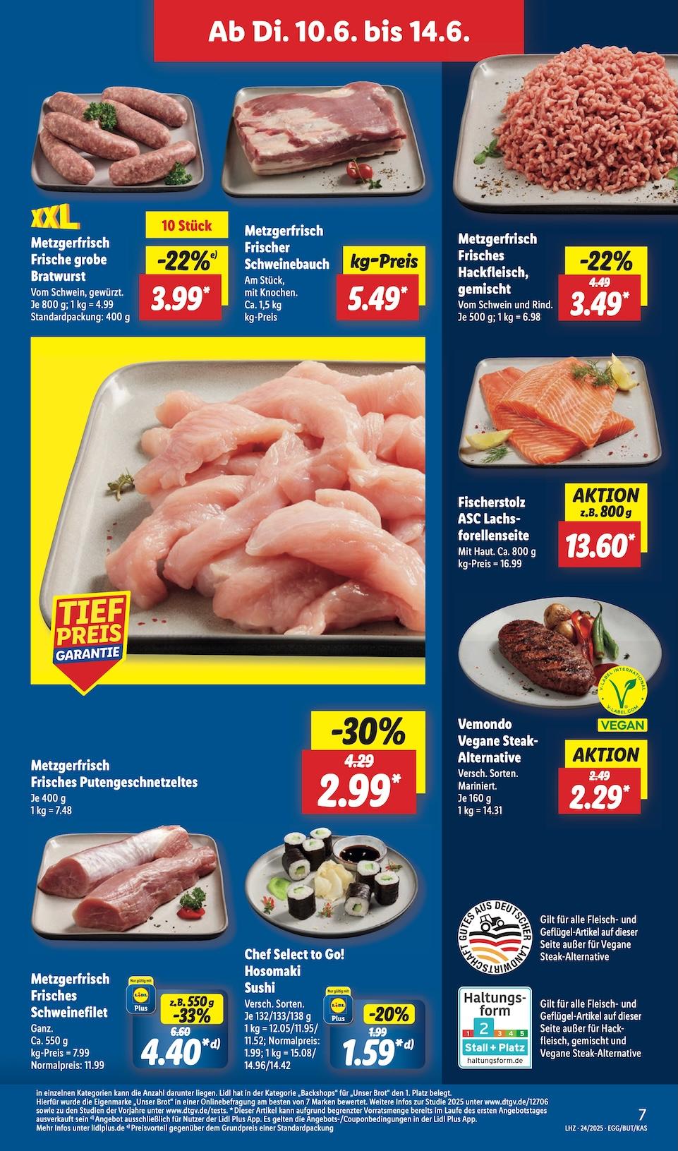 Lidl Aktueller Prospekt ab Dienstag Seite 7