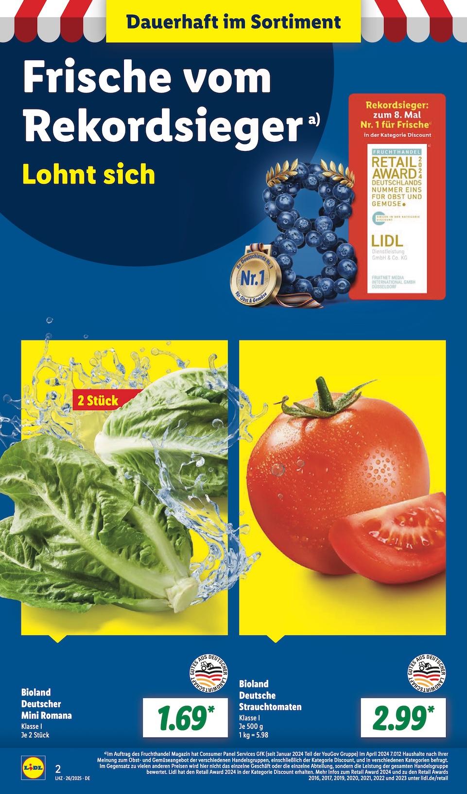 Lidl Aktueller Prospekt ab Montag Seite 2