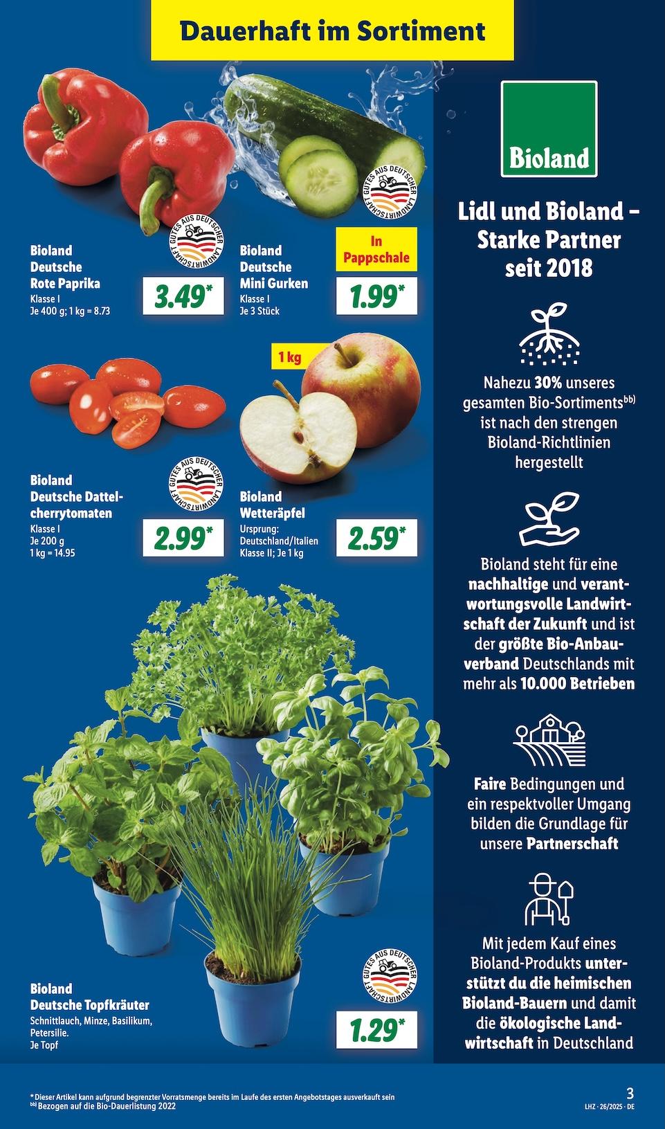 Lidl Aktueller Prospekt ab Montag Seite 3