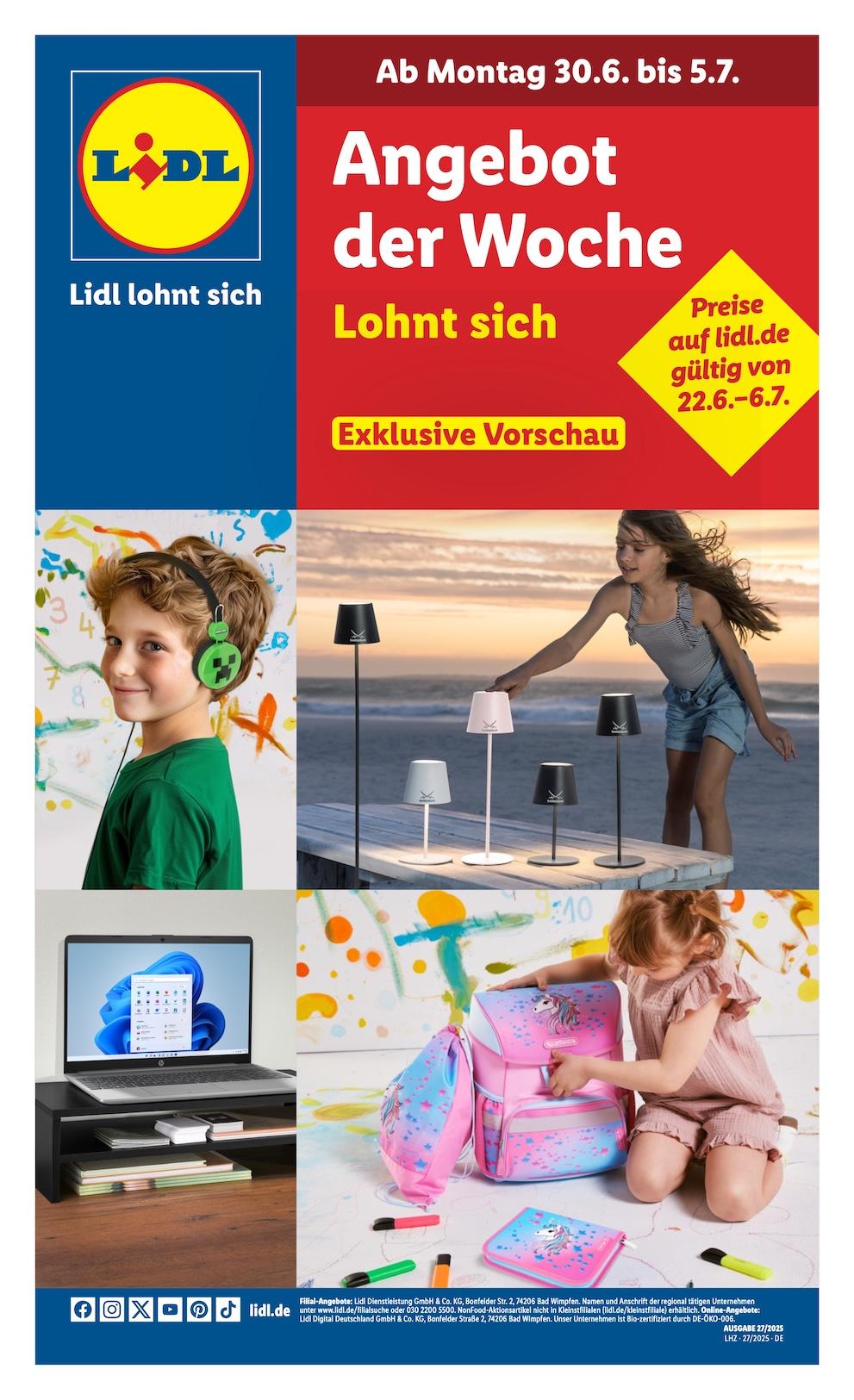 Lidl Exklusive Vorschau Seite 1