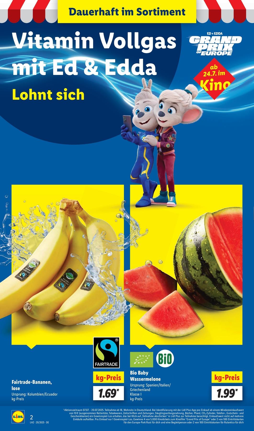 Lidl Aktueller Prospekt ab Montag Seite 2