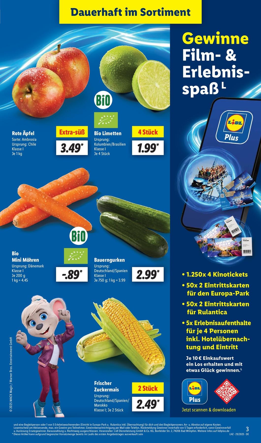 Lidl Aktueller Prospekt ab Montag Seite 3
