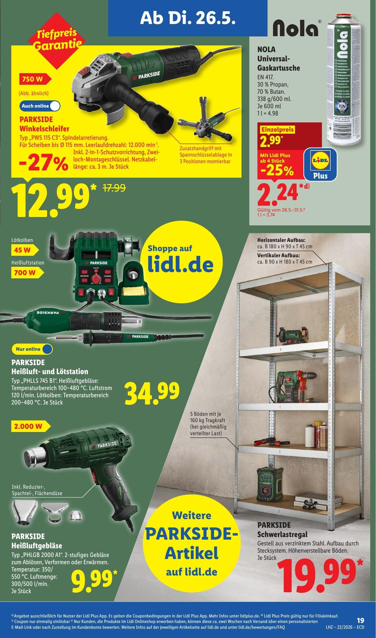 Lidl Aktueller Prospekt ab Dienstag Seite 29