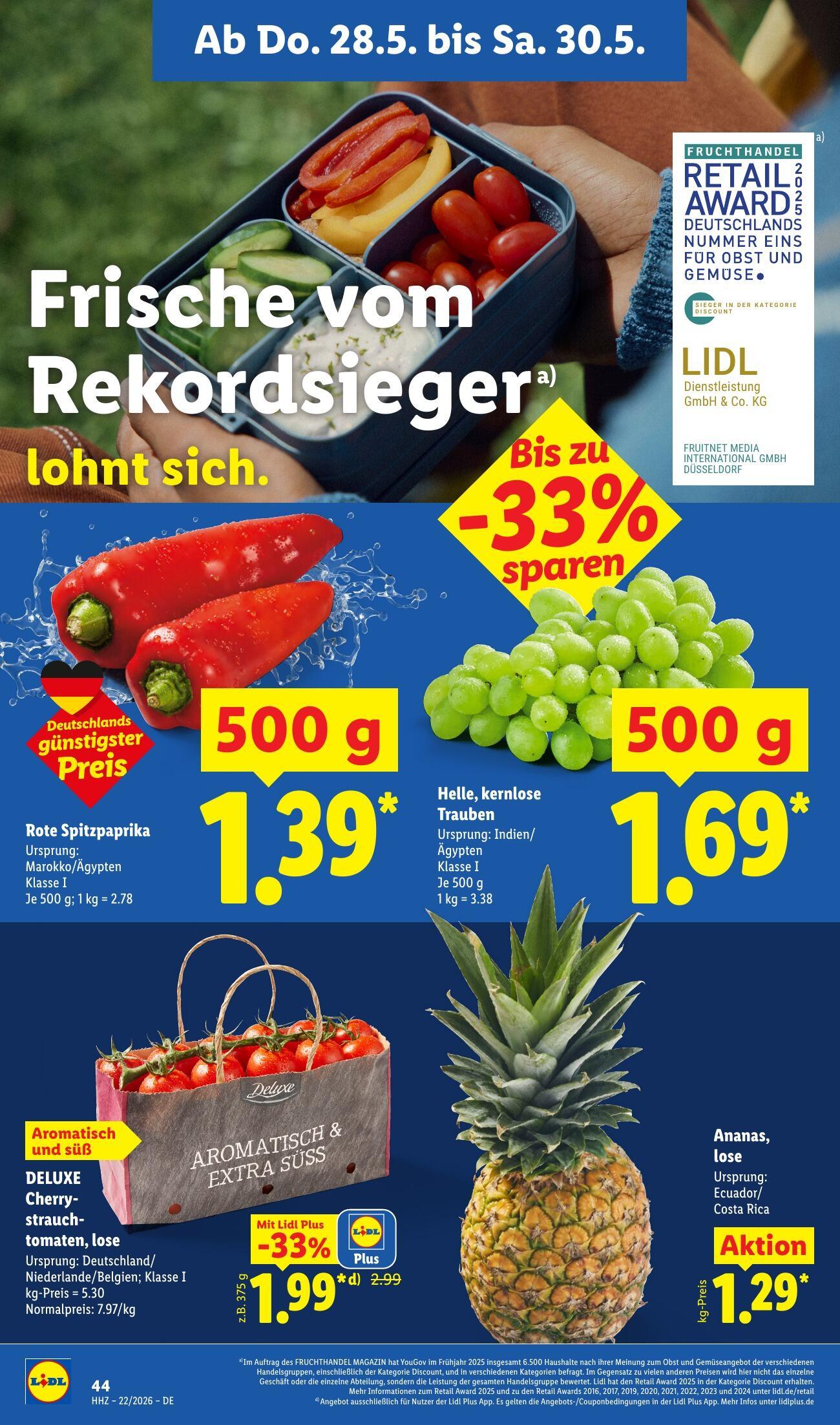 Lidl Aktueller Prospekt ab Dienstag Seite 62