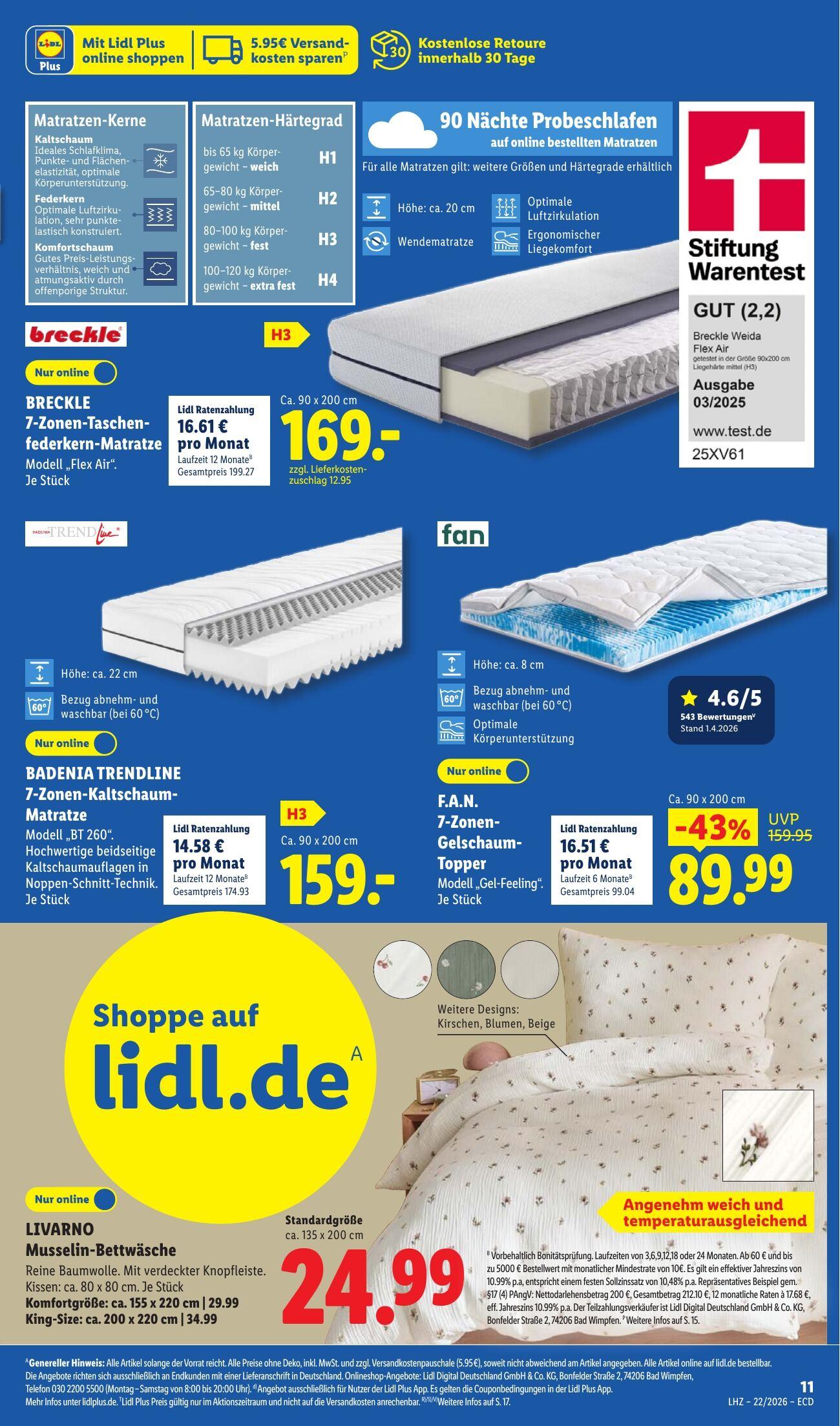 Lidl Aktueller Prospekt ab Dienstag Seite 9