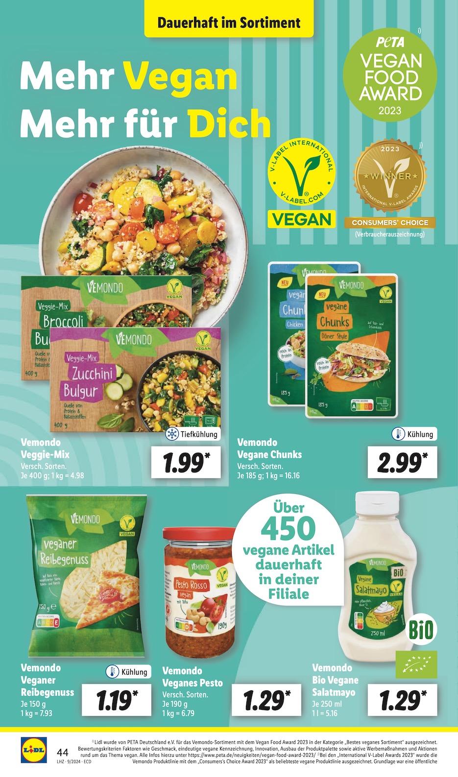 Lidl Aktueller Prospekt ab Montag Seite 50
