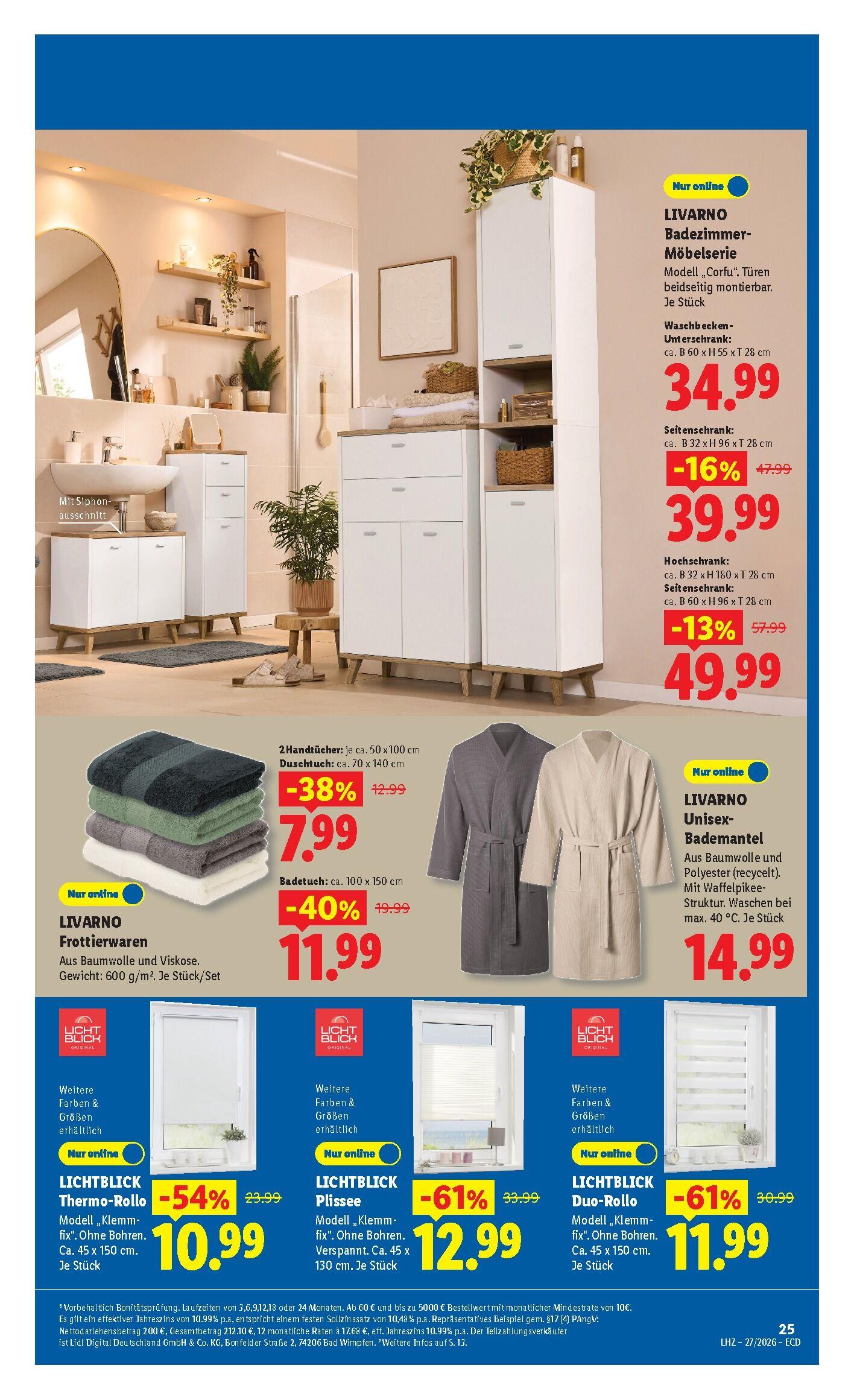 Lidl Aktueller Prospekt ab Montag Seite 21