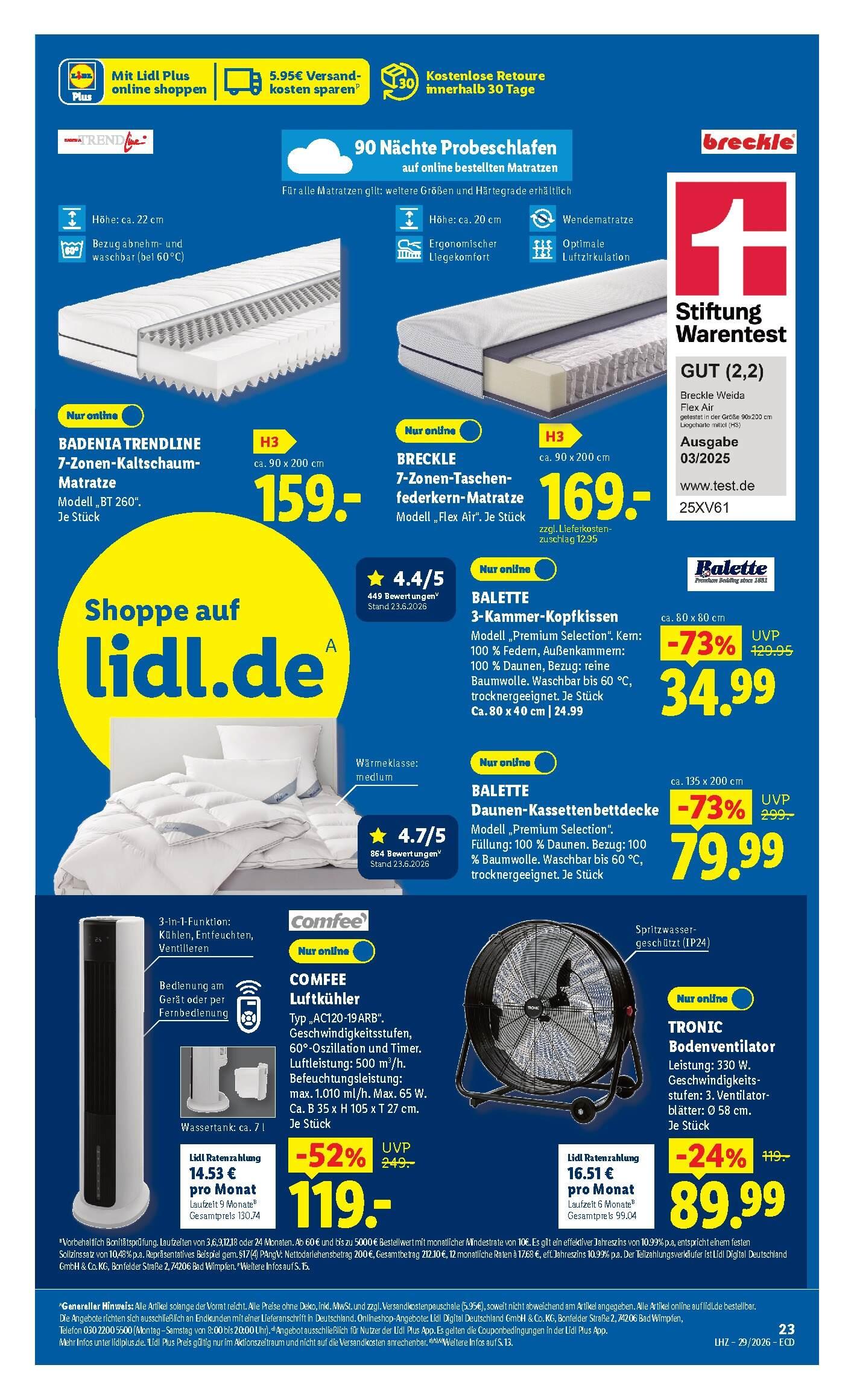Lidl Aktueller Prospekt ab Montag Seite 21