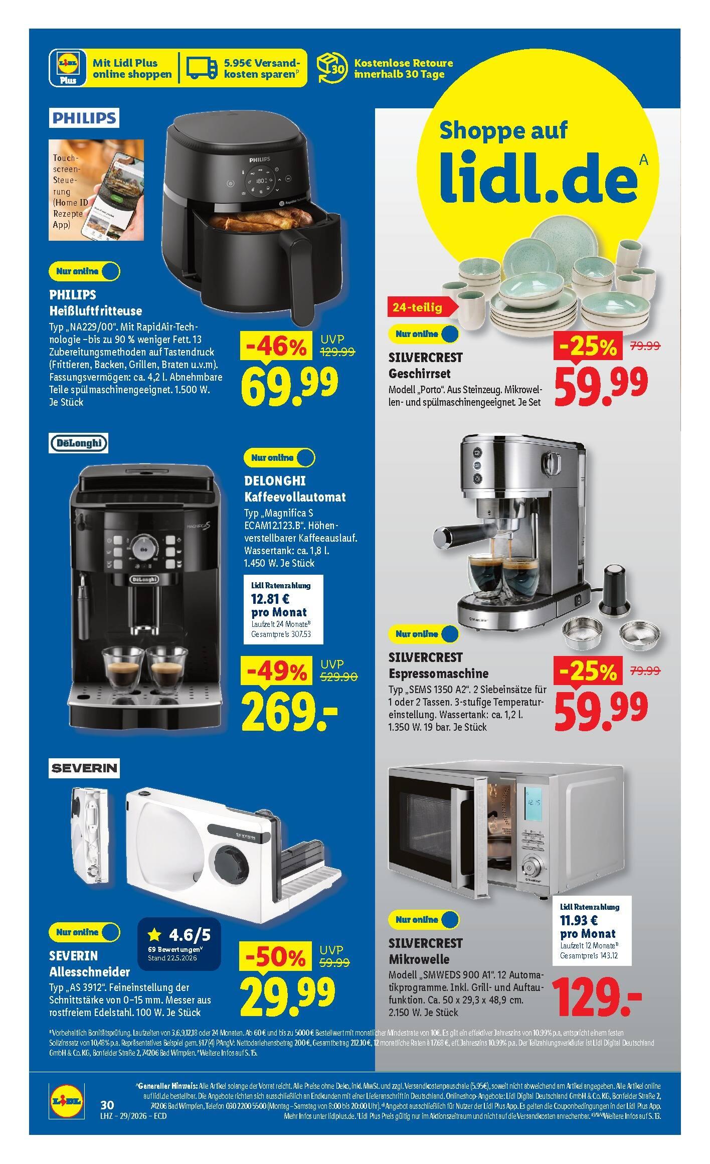 Lidl Aktueller Prospekt ab Montag Seite 30