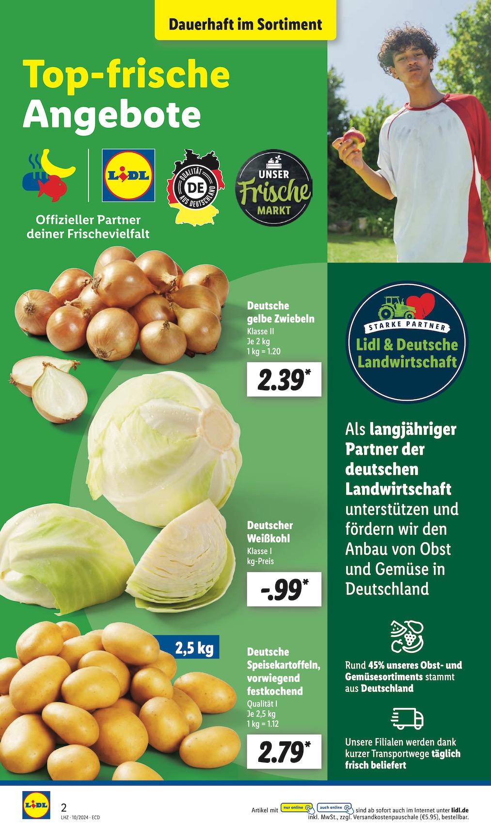 Lidl Aktueller Prospekt ab Montag Seite 2