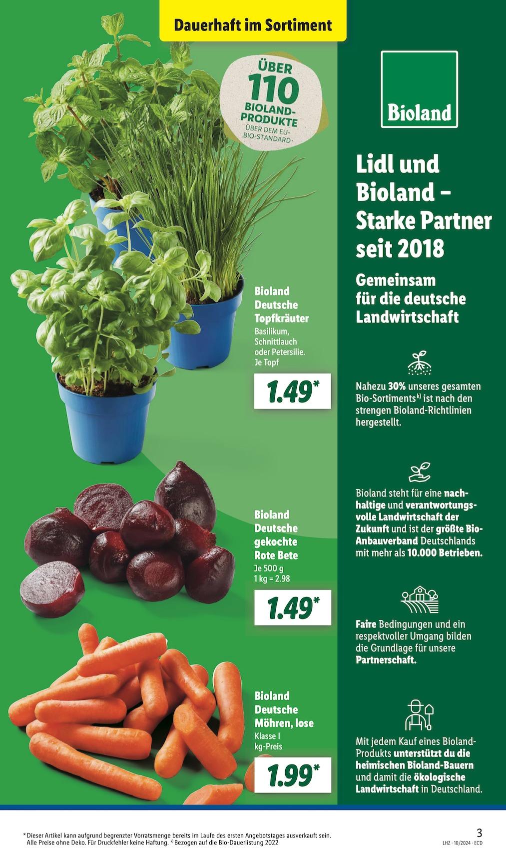 Lidl Aktueller Prospekt ab Montag Seite 3