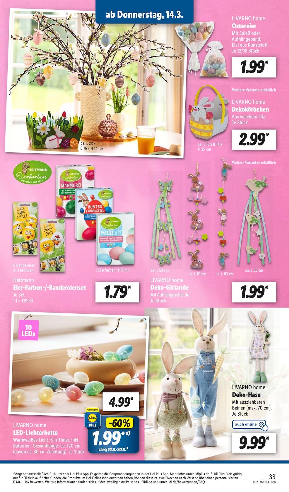 Lidl Aktueller Prospekt ab Montag Seite 39